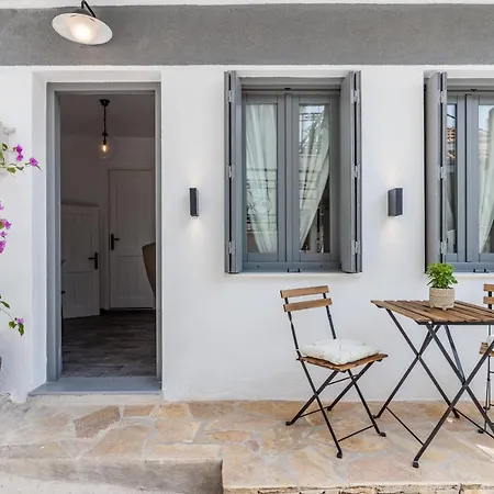The Grey Skopelos Town